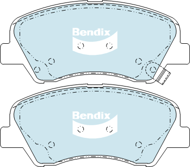Brake Pad Set, disc brake (DB2272 GCT)
