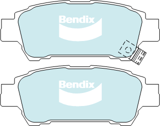 Brake Pad Set, disc brake (DB1660 GCT)