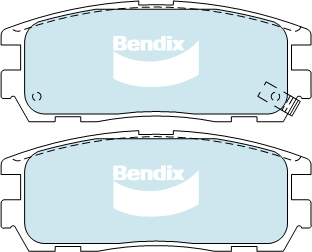 Brake Pad Set, disc brake (DB1280 4WD)