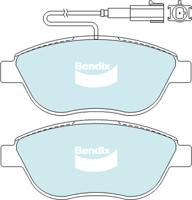 Brake Pad Set, disc brake (DB2219 GCT)