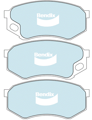 Brake Pad Set, disc brake (CVP1446 PTHD)