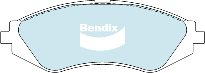 Brake Pad Set, disc brake (DB1347 GCT)