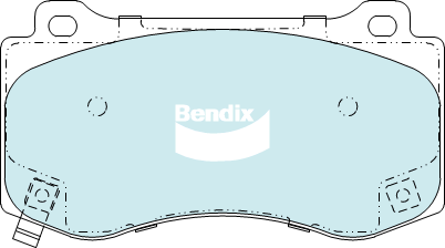 Brake Pad Set, disc brake (DB2259 HD)