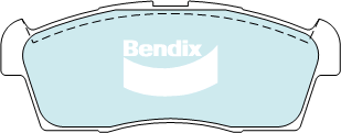 Brake Pad Set, disc brake (DB1918 GCT)