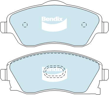 Brake Pad Set, disc brake (DB1471 EURO+)