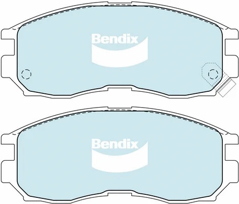 Brake Pad Set, disc brake (DB1249 GCT)