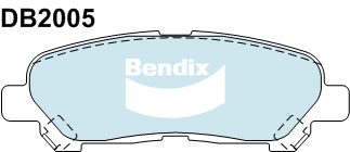 Brake Pad Set, disc brake (DB2005 4WD)