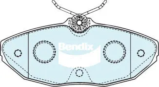 Brake Pad Set, disc brake (7679 GCT)