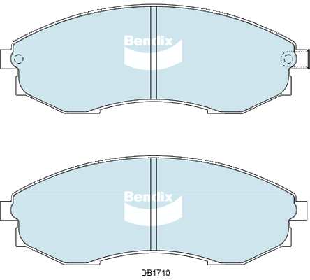 Brake Pad Set, disc brake (DB1710 HD)