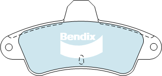 Brake Pad Set, disc brake (DB1313 GCT)
