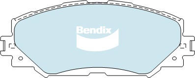 Brake Pad Set, disc brake (DB1802 4WD)