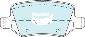 Brake Pad Set, disc brake (DB2020 EURO+)