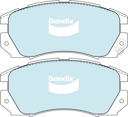 Brake Pad Set, disc brake (DB1219 GCT)