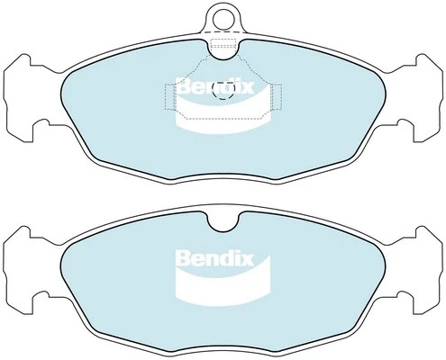 Brake Pad Set, disc brake (DB1275 EURO+)