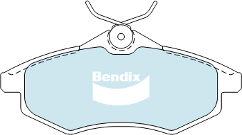 Brake Pad Set, disc brake (DB2042 EURO+)
