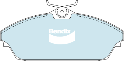 Brake Pad Set, disc brake (DB2071 HD)