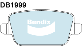 Brake Pad Set, disc brake (DB1999 EURO+)