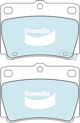 Brake Pad Set, disc brake (DB1390 HD)