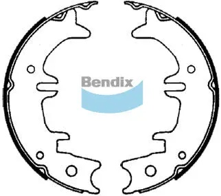 Brake Shoe Set, parking brake (BS1751)