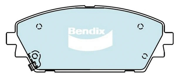 Brake Pad Set, disc brake (DB2538 GCT)