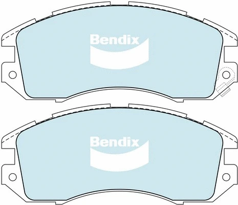 Brake Pad Set, disc brake (DB1185 GCT)