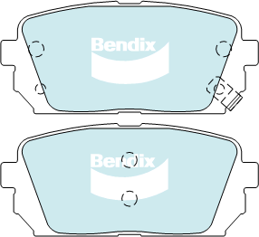 Brake Pad Set, disc brake (DB2175 GCT)