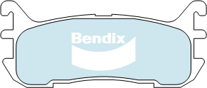 Brake Pad Set, disc brake (DB1291 GCT)