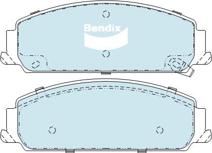 Brake Pad Set, disc brake (DB2266 GCT)