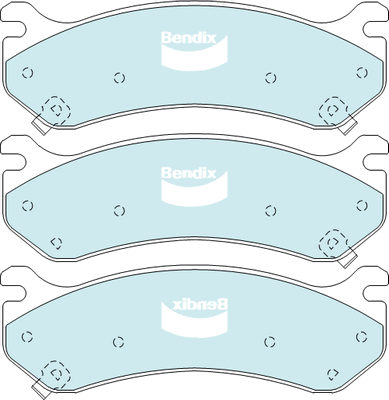 Brake Pad Set, disc brake (DB2080 HD)