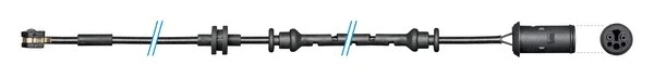 Sensor, brake pad wear (BWS1006)