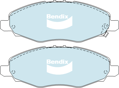 Brake Pad Set, disc brake (DB1751 GCT)