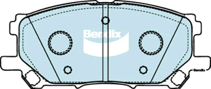 Brake Pad Set, disc brake (DB1517 4WD)