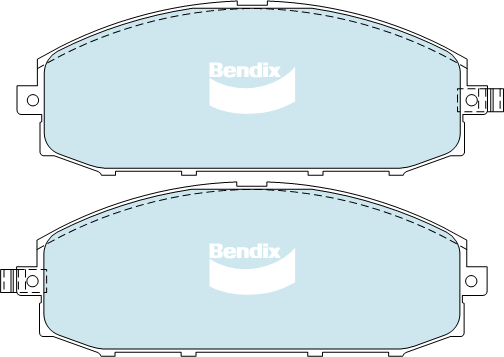 Brake Pad Set, disc brake (DB1361 4WD)