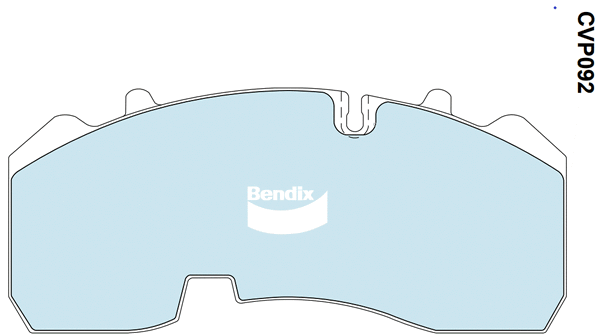 Brake Pad Set, disc brake (CVP092 PT)
