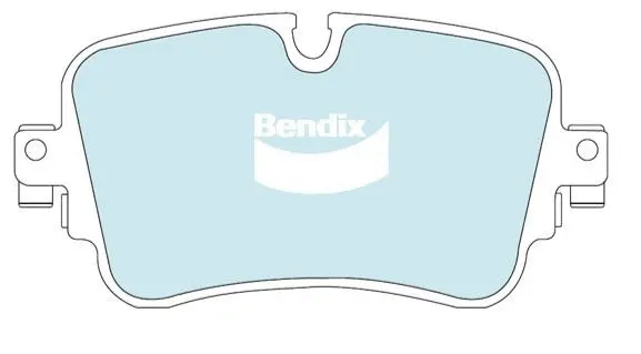 Brake Pad Set, disc brake (DB2505 EURO+)