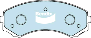 Brake Pad Set, disc brake (DB1385 GCT)
