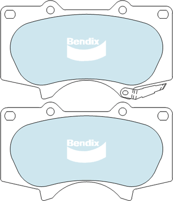 Brake Pad Set, disc brake (DB1482 4WD)