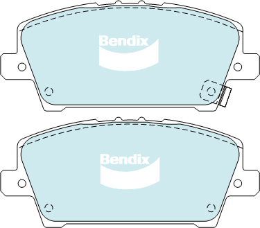 Brake Pad Set, disc brake (DB2212 GCT)