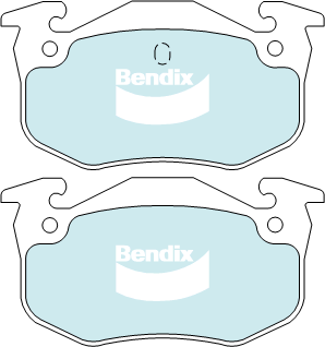Brake Pad Set, disc brake (DB1301 EURO+)