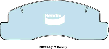 Brake Pad Set, disc brake (CVP394 PTHD)