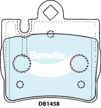 Brake Pad Set, disc brake (DB1458 EURO+)