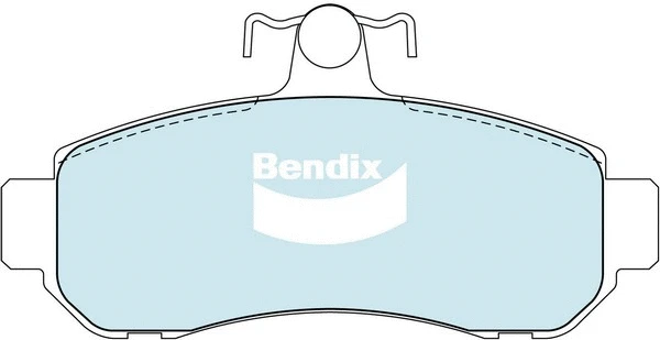 Brake Pad Set, disc brake (DB1203 GCT)
