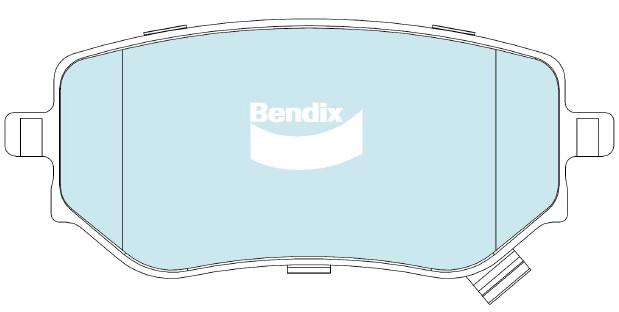 Brake Pad Set, disc brake (DB2617 HD)