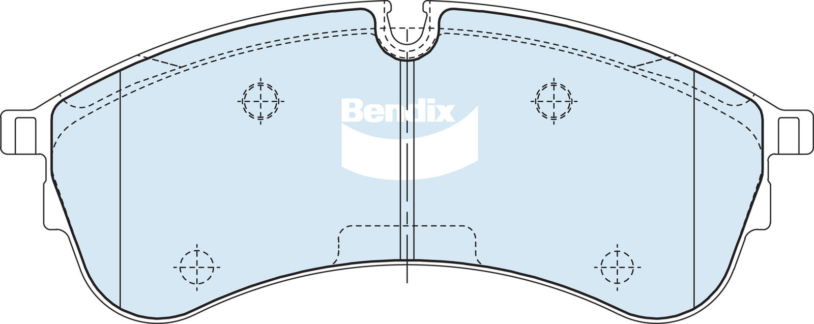 Brake Pad Set, disc brake (DB2682 HD)