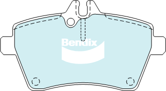 Brake Pad Set, disc brake (DB2019 EURO+)