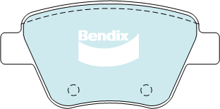 Brake Pad Set, disc brake (DB2211 EURO+)