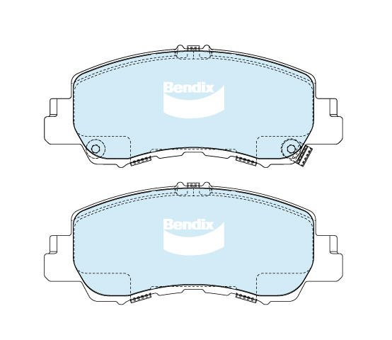Brake Pad Set, disc brake (DB2540 GCT)
