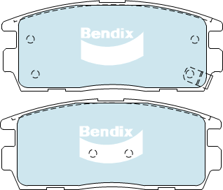 Brake Pad Set, disc brake (DB1862 4WD)