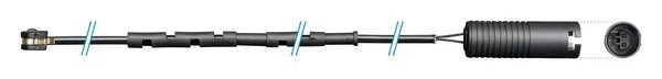 Sensor, brake pad wear (BWS1046)