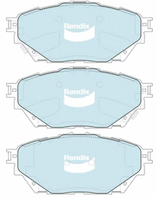 Brake Pad Set, disc brake (CVP2423 PTHD)